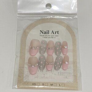 Medium Length Design Nail Set